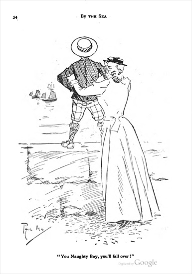 Phil May's “By the Sea” panel 1
