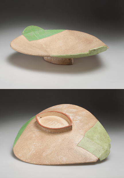Early figures were fired with bubbles deliberately left in the clay; this caused them to blow up in the kiln. The fragments were then painstakingly glued back together for exhibition.