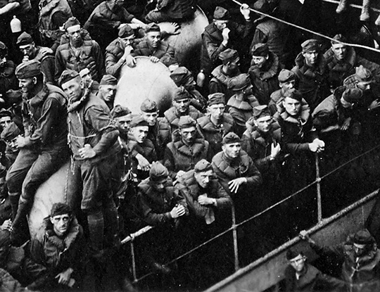 USS Leviathan (detail)