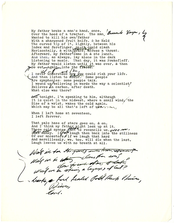 Winter Stars Manuscript