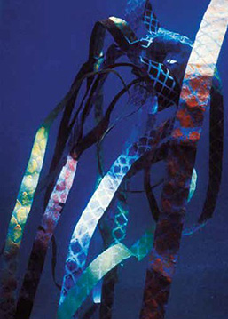 Matisse’s kites flying underwater in Molly Davies’ 1983 video Sea Tails