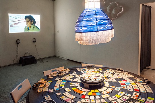 maybe the sun
installation view with projected still from This World